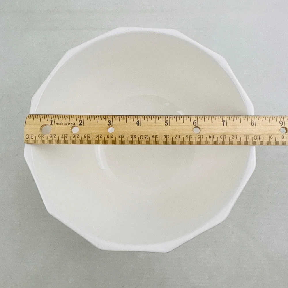 Pfaltzgraff Heritage White 1.5 Qt Mixing Bowl 458 Stoneware 8